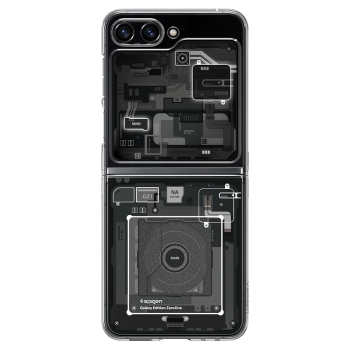 Coque Spigen Peau d'air Galaxy Z Flip 5 Zero One Case