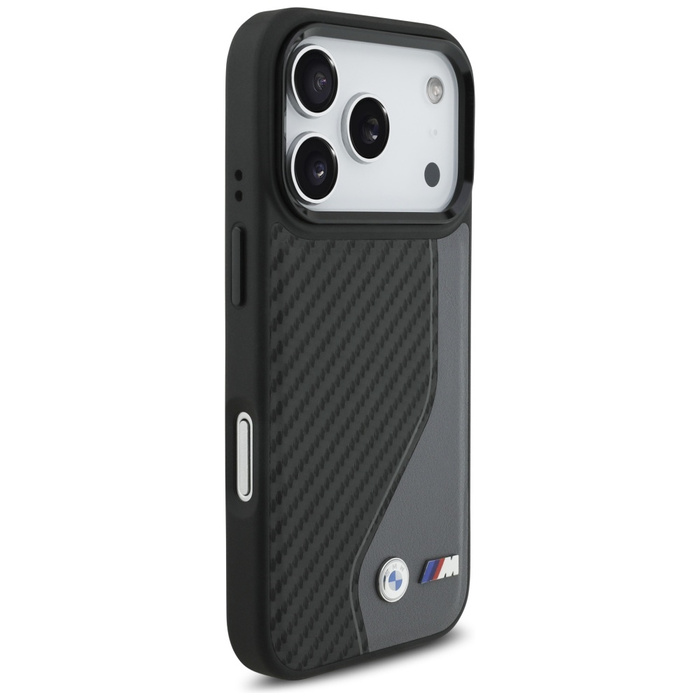 Etui BMW M Carbon Logo MagSafe do iPhone 17 Pro antracyt