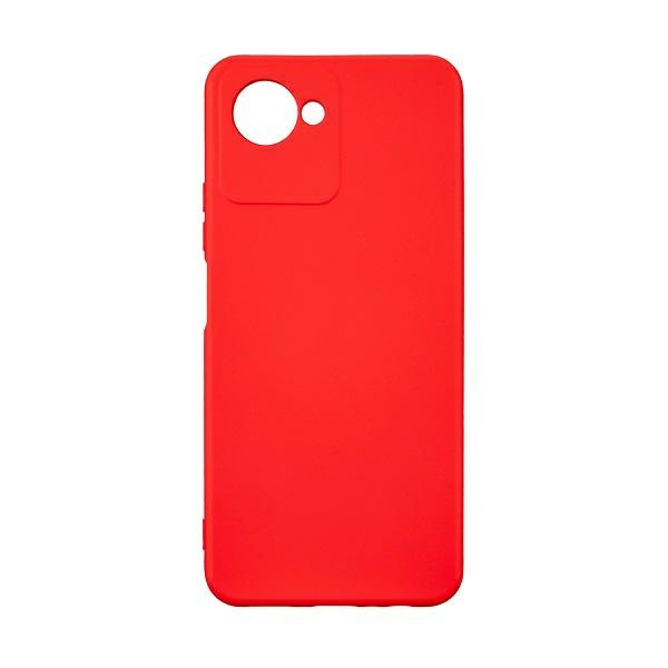 Beline Etui Silicone Realme C30 czerwony/red