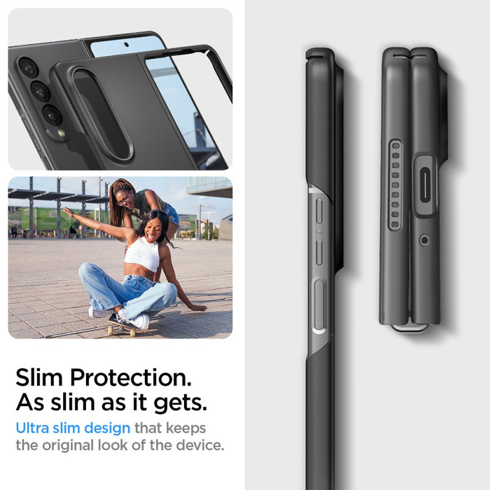 Spigen AIRSKIN GALAXY Z FOLD 4 BLACK