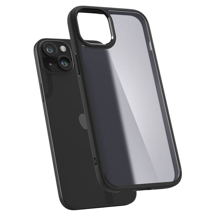 Hülle Spigen Ultra Hybrid iPhone 15 Frost Schwarz Case