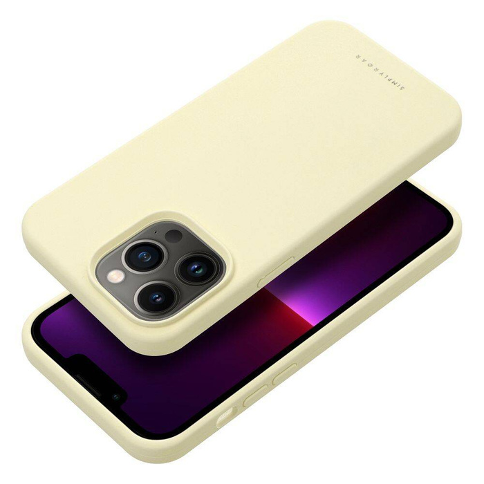 ROAR futerał CLOUD SKIN do IPHONE 13 Pro Jasnożółty