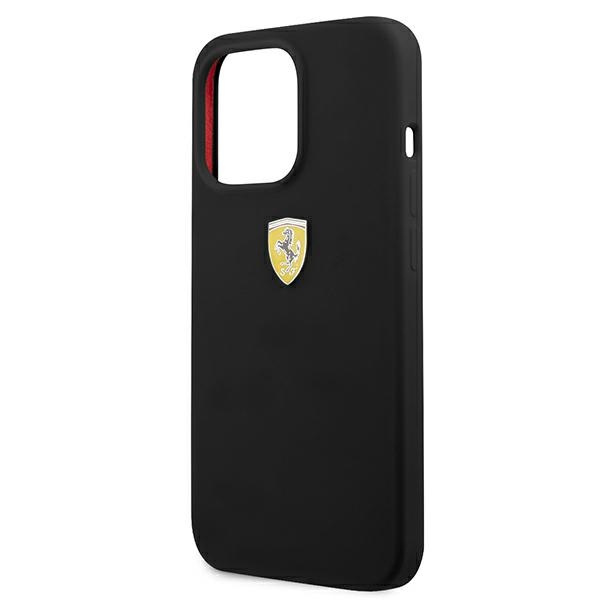 Ferrari FESSIHCP13XBK iPhone 13 Pro Max 6.7" schwarz/schwarz hartcase Silikon