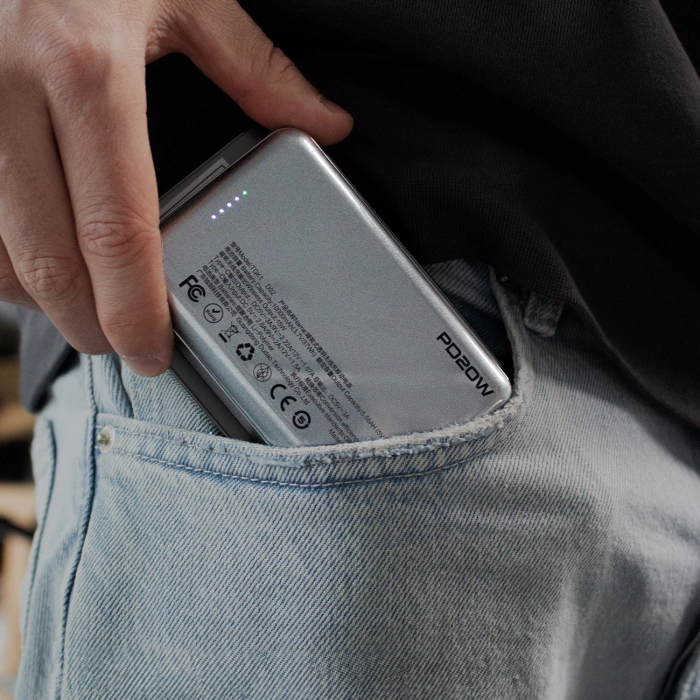 Dudao TGK1 Powerbank mit MagSafe kabellosem Ladegerät 20W 10000mAh schwarz (TGK1-black)