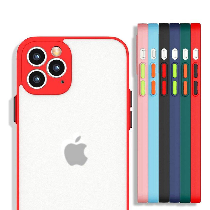 Milky Case Silicona Flexible Funda Translúcida para Xiaomi Redmi 9T Azul