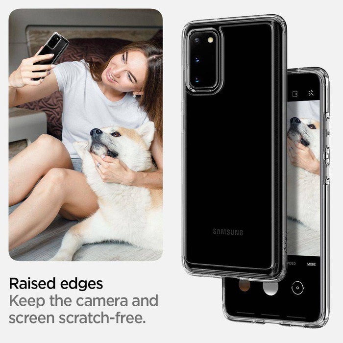 SPIGEN Ultra Hybrid Samsung Galaxy S20 Ultra Kristallklarer Hülle