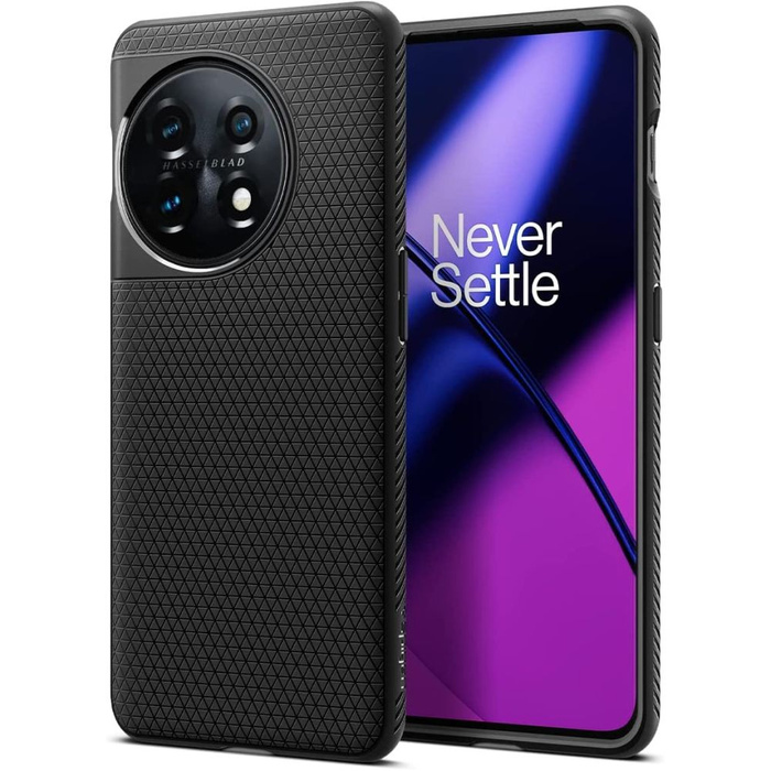Coque Spigen Liquid Air Oneplus 11 5G MATTE Noir Case