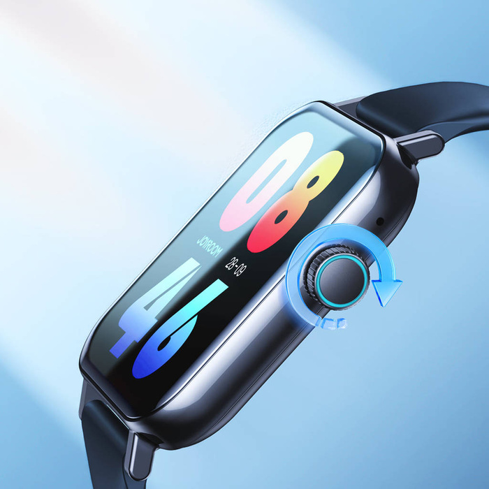 Smartwatch serie Joyroom Fit-Life con funzione di risposta alle chiamate IP68 nero (JR-FT5)