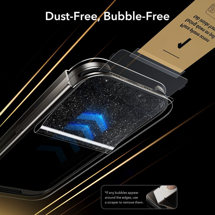 Tempered Glass ESR ULTRAFIT ArmorITE PRO GEHÄRTETES GLAS IPhone 16 PRO / 17 KLAR