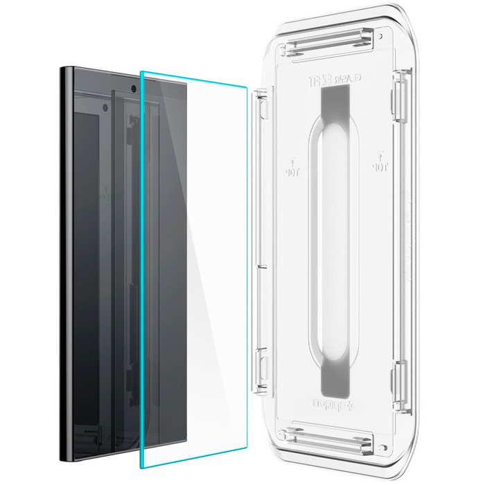 Tempered Glass Spigen Glas.tr "ez Fit" 2er-Pack Samsung Galaxy S24 Ultra Clear