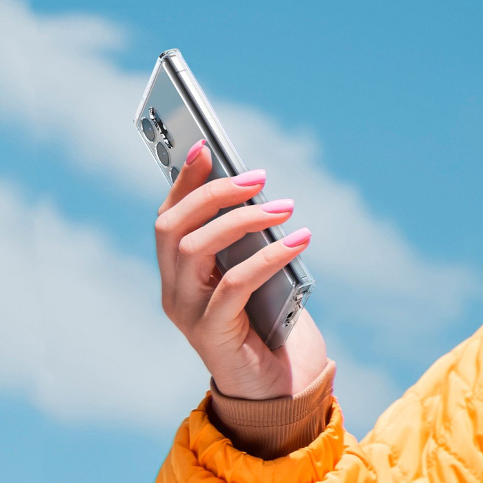 Cover Spigen Ultra Hybrid Galaxy S23 Ultra Crystal Clear Case