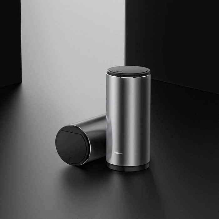 Baseus Auto Mini-Mülleimer mit Deckel für Auto schwarz (CRLJT-01)
