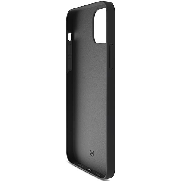 3mk Silicone Case iPhone 12/12 Pro 6.1" nero/nero
