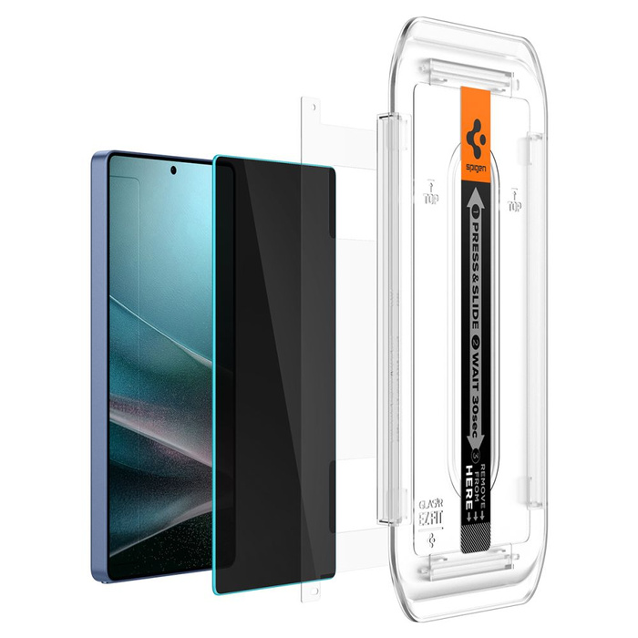SPIGEN GLAS.TR "EZ FIT" HD 2-PACK GALAXY S25 ULTRA PRIVACY PRIVATIZING GLASS