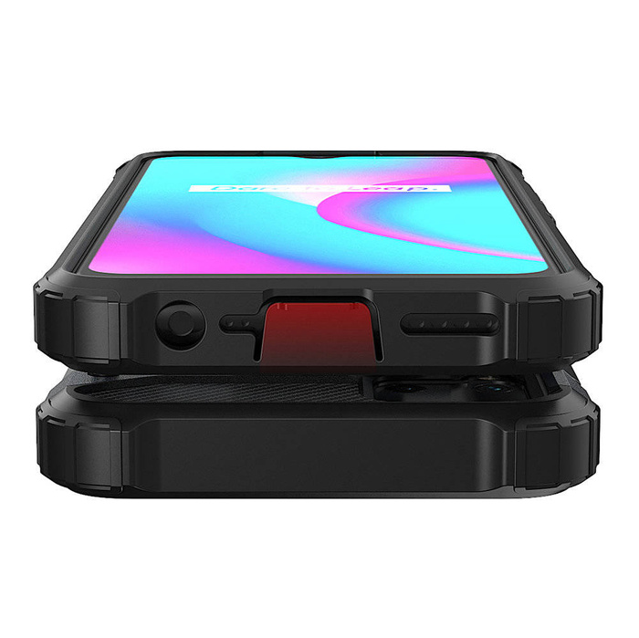 Boîtier hybride blindé pour Realme 10 5G / Realme 9i 5G boîtier hybride blindé noir
