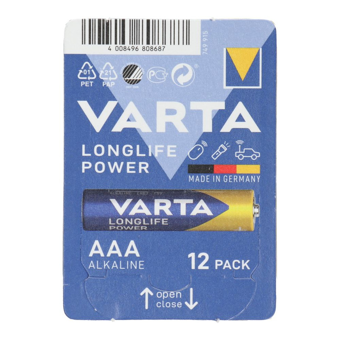 VARTA bateria alkaliczna R3 (AAA) Longlife 12 szt