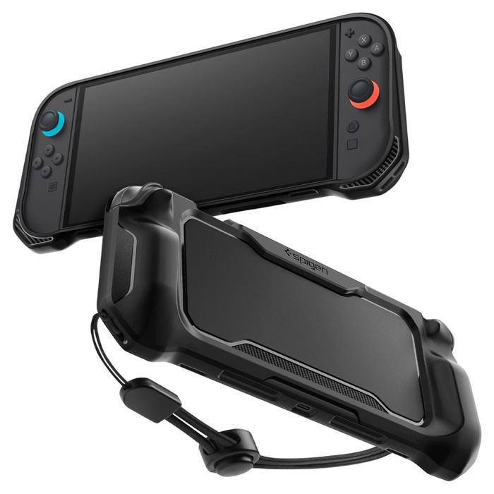 SPIGEN RUGGED ARMOR NINTENDO SWITCH 2 MATTE BLACK case