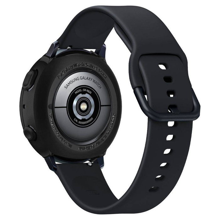 Coque SPIGEN Galaxy Watch Active 2 (40 mm) Liquid Air Noir mat