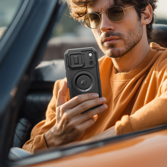 TECH-PROTECT KEVLAR MAGSAFE IPHONE 17 PRO MAX BLACK