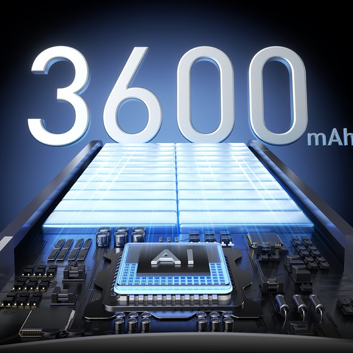 Wiatrak ręczny AWEI F39 Fast Ice biały