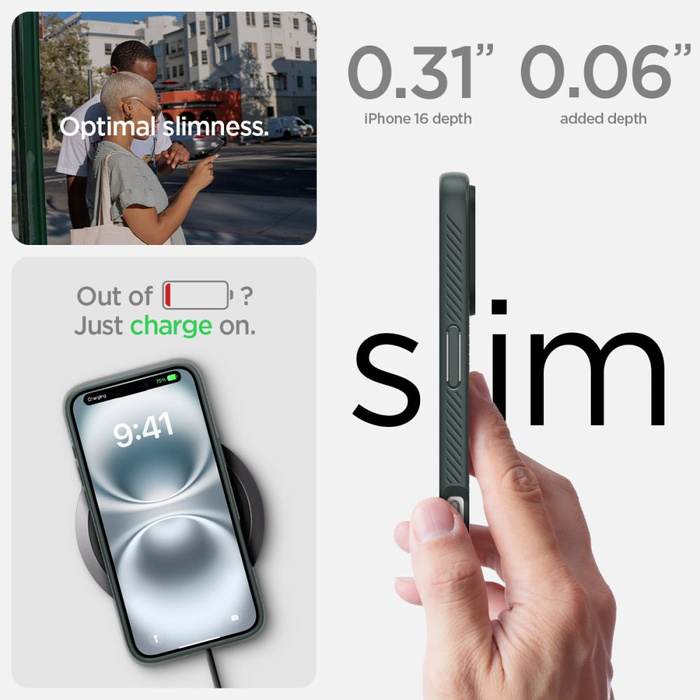 Spigen Liquid Air IPhone 16 ABYSS VERDE