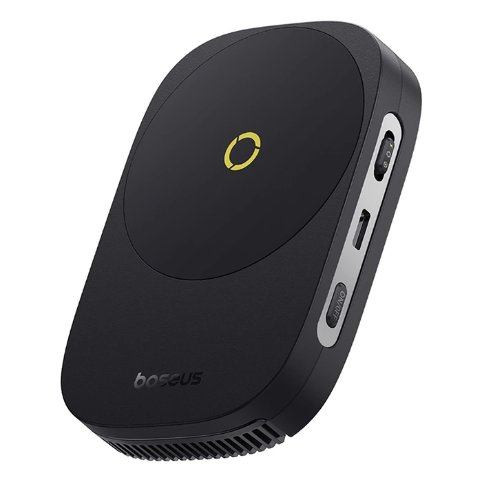 Baseus MagPro II Smartphone-Lüfter mit 15 W induktiver Aufladung und Ständer – Schwarz