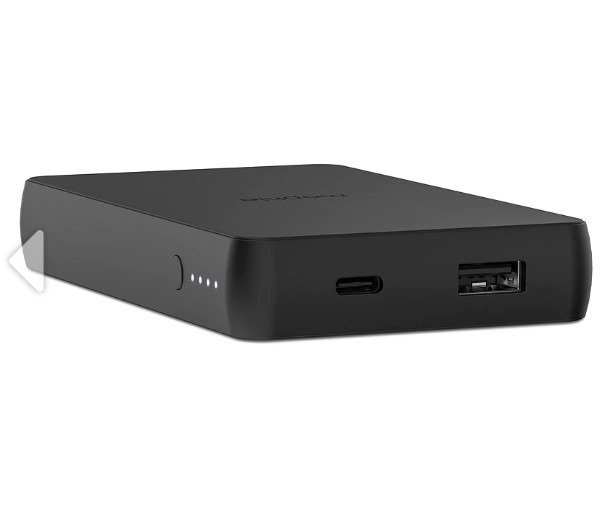 Mophie Powerstation Wireless 6040mAh black powerbank with 5W inductive charging