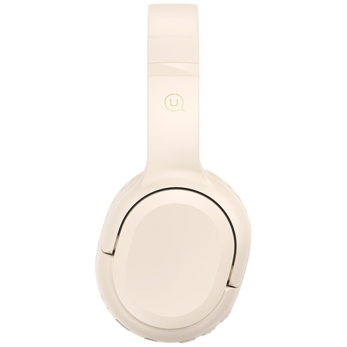 USAMS Słuchawki Bluetooth 5.3 nauszne Yun Series beżowy/beige TDLYEJYX02 (USAMS-YG23)
