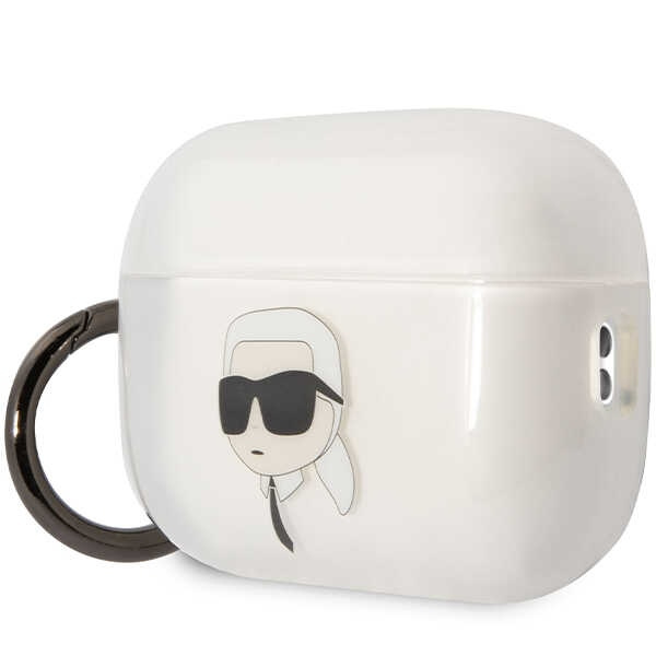 Case Karl Lagerfeld KLAP2HNIKTCT Airpods Pro 2 cover transparent Ikonik Karl Lagerfeld Case