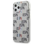 Coque US POLO Apple iPhone 12 Pro Max 6.7 Logo Mania Collection USHCP12LPCUSPA6 Etui blanc