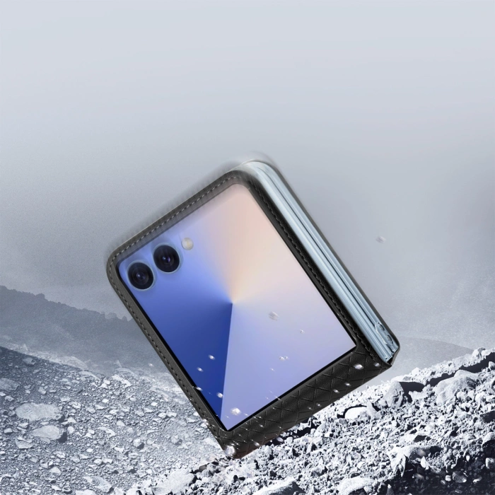 Dux Ducis Bril Case für Samsung Galaxy Z Flip 7 - Schwarz