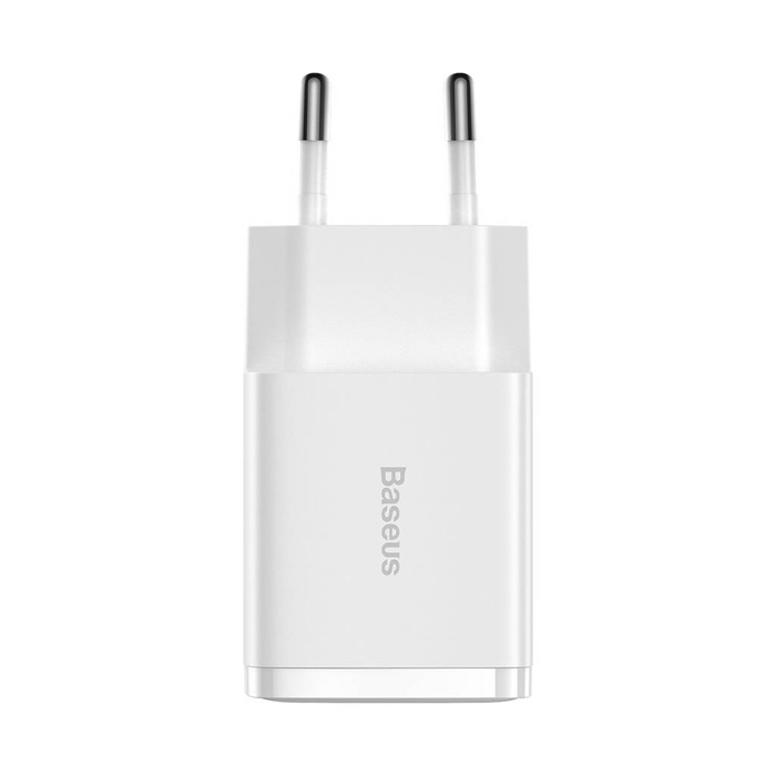 Baseus  Compact  Charger 2U 10.5W EU White