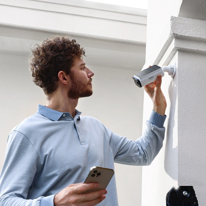 Kamera zewnętrzna Baseus Security S1 Lite 2K - biała