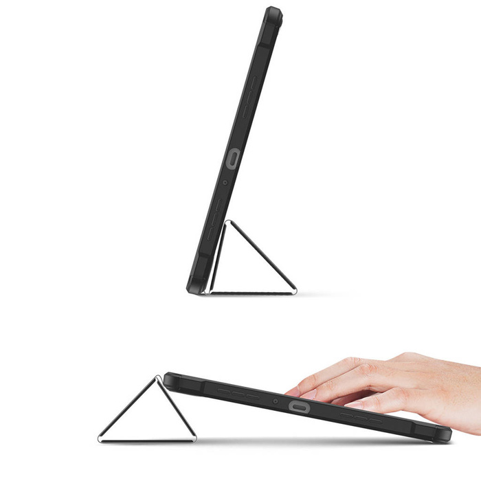 Dux Ducis Toby Armored Flip Smart Case für Oppo Pad mit Stifthalter Schwarz