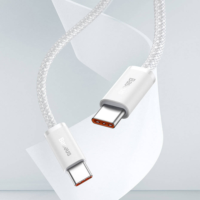 Baseus Dynamic Series Cavo dati a ricarica rapida da tipo C a tipo C 100 W 2 m grigio ardesia