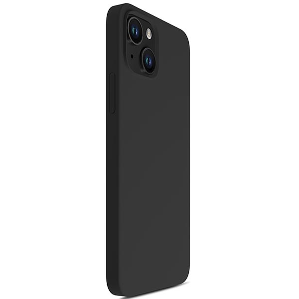 3mk Silicone Case iPhone 14 6.1" black/black
