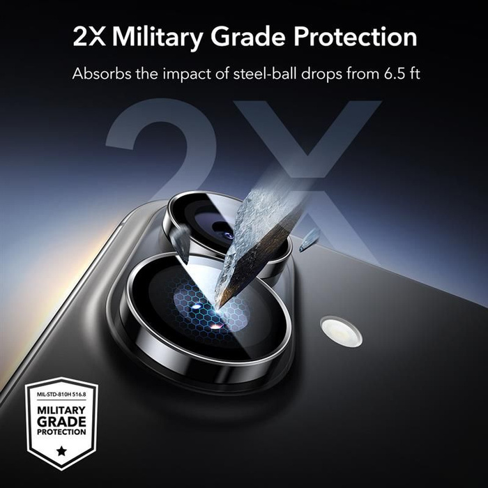 ESR CAMERA PROTECTOR ArmorITE CAMERA PROTECTOR IPhone 16 / 16 PLUS / 17 BLACK