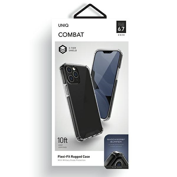 Uniq Combat iPhone 12 Pro Max 6.7&quot; noir/noir carbone