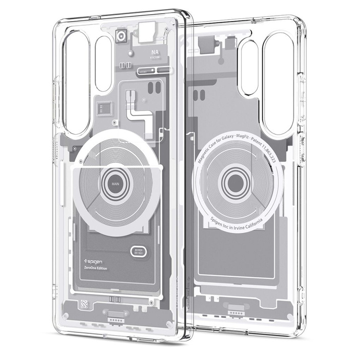 Case Spigen Ultra Hybrid Mag MagSafe GALAXY S25 ULTRA ZERO ONE WHITE