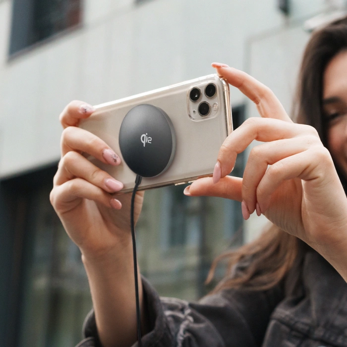 Wozinsky 15W Wireless Qi2 Inductive Charger - Black