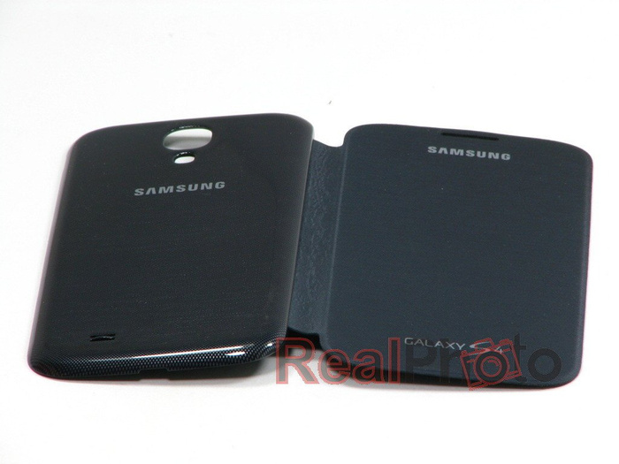 SAMSUNG Galaxy S4 SIV I9500 I9505 Flipové puzdro Puzdro EFC-1G6FBECSTD Metallic Blue