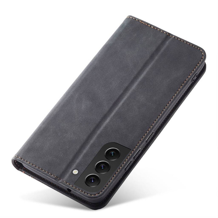 Magnet Fancy Case pour Samsung Galaxy S23+ flip cover wallet stand noir