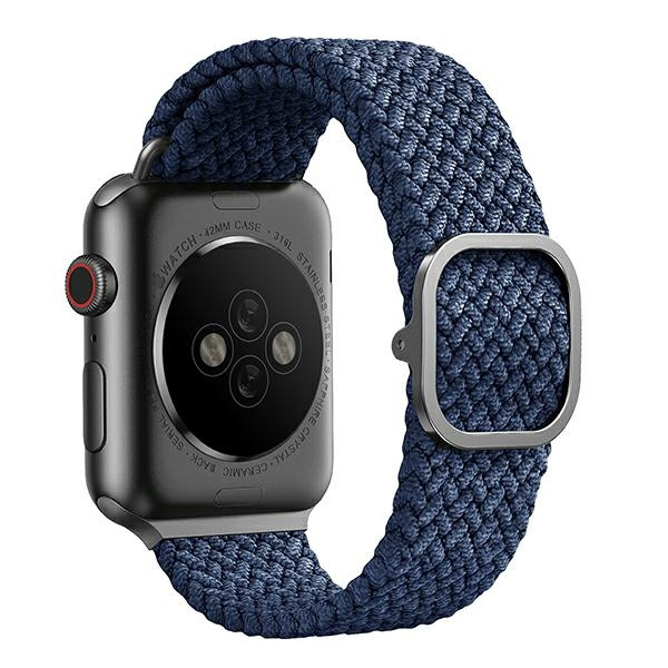 Uniq Aspen Apple Watch 44/42 / 45mm Braided blue / oxford blue