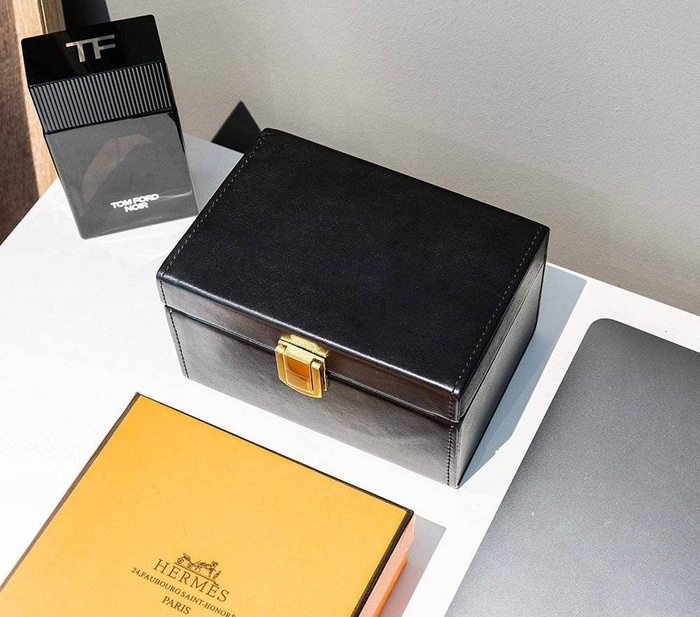 Signal blocking chest Funkblockierbox Faraday Box für Autoschlüssel und Telefon schwarz