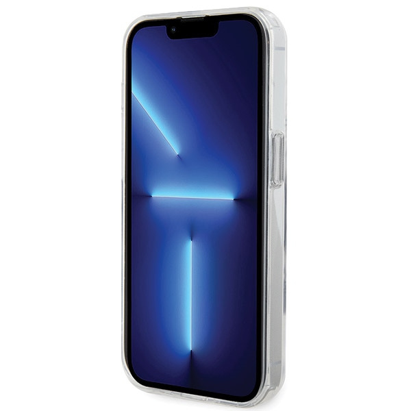 Etui Karl Lagerfeld KLHMP14XHMRSKCH iPhone 14 Pro Max 6.7" biały/white hardcase Ring Stand Karl&Choupettte MagSafe Case