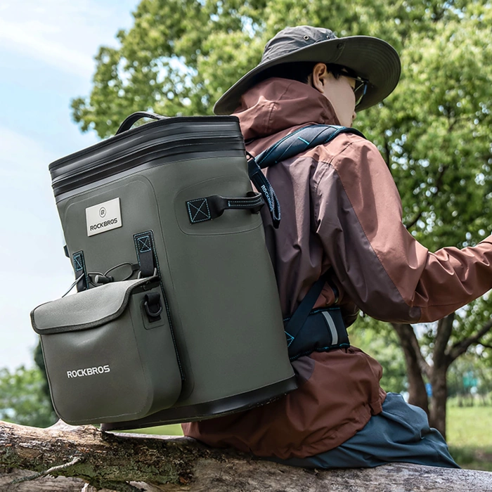 Rockbros Thermo-Rucksack mit Isolierung 20l - Grün
