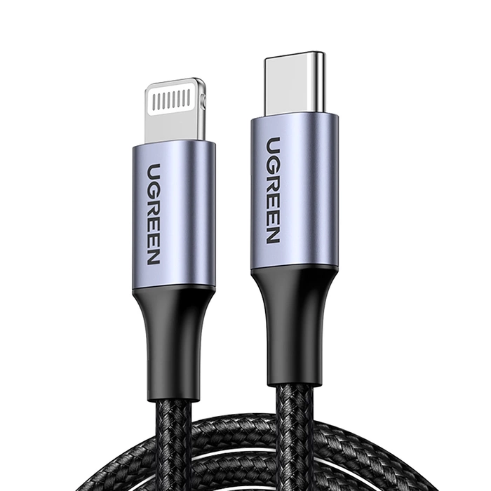 Câble Lightning vers USB-C UGREEN PD 3A US304, 1.5m