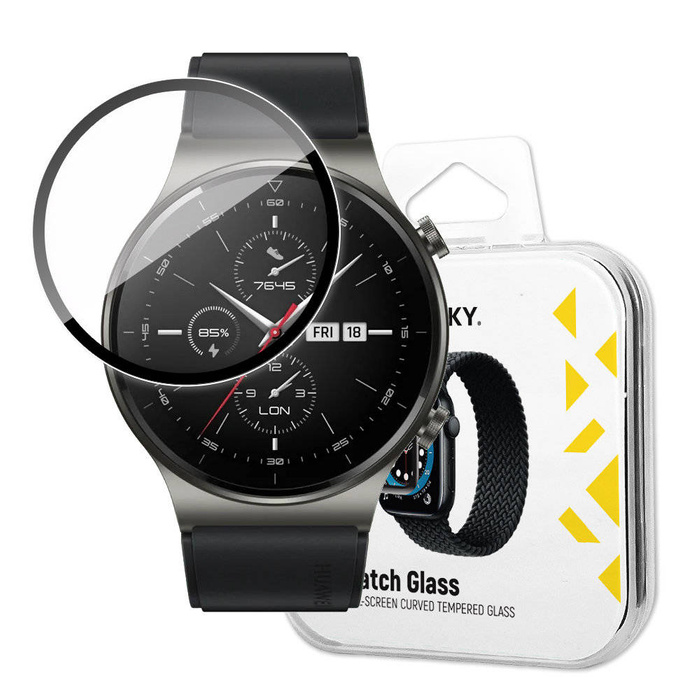 Wozinsky Watch Glass Hybrid Glass pro Huawei Watch GT 2 42mm Black