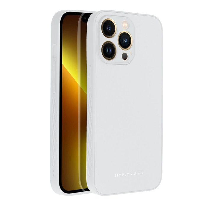 Roar Gehäuse MATTE Glas Case - für iPhone 13 Pro Stahl