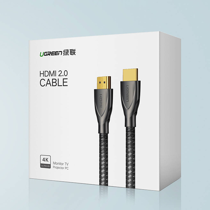 Ugreen cable HDMI 2.0 4K 60Hz 1m gray (HD131)